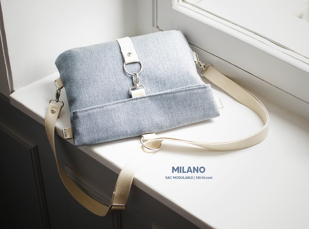 Milano | 2019

Sac convertible 3-en-1 
Ssac à dos, sac bandoulière et tote bag.